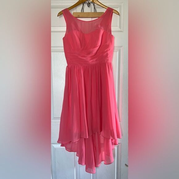 Alfred Angelo Dresses & Skirts - Alfred Angelo Coral Hi-Low Hem Prom/Event Gown Size 6 NWOT